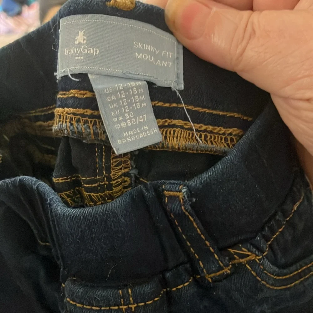 FINAL MARKDOWN Baby gap jeggings 12-18 months